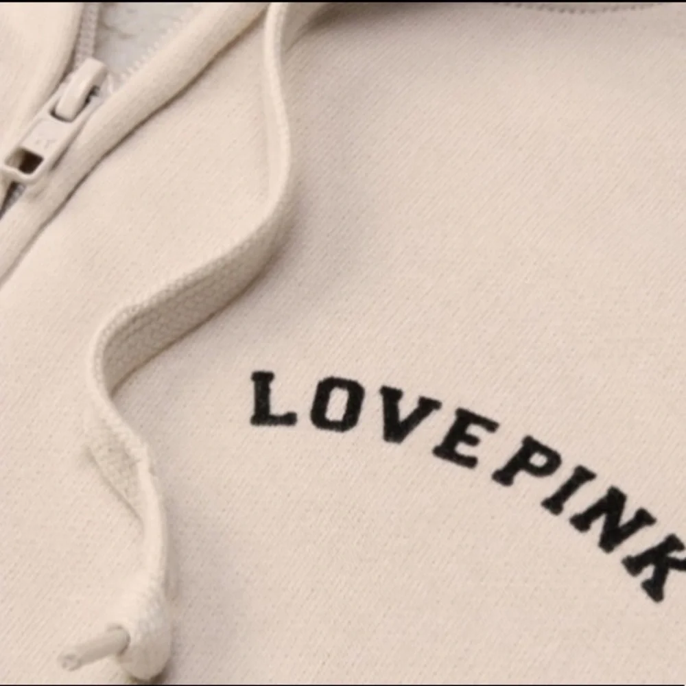 Vs Victorias Secret Pink Sherpa Perfect Full Zip Hoodie Sweater Jacket Top XL